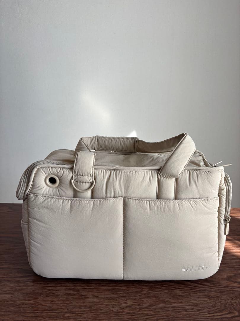 moncheri 軽量撥水ペットトートバッグ S