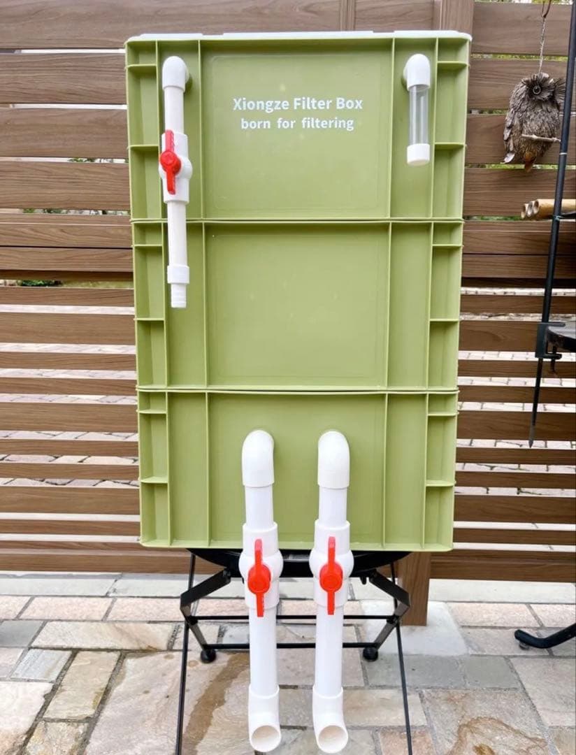 水中ポンプお任せ濾過材付きフルセット 水槽池用濾過器フィルター到着すぐ使える状態