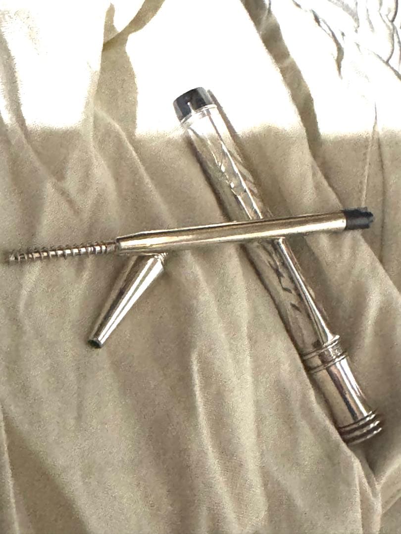 パリ購入　仏製　純銀　レリーフ蜘蛛の巣彫り　スパイダー　フォリフォリ