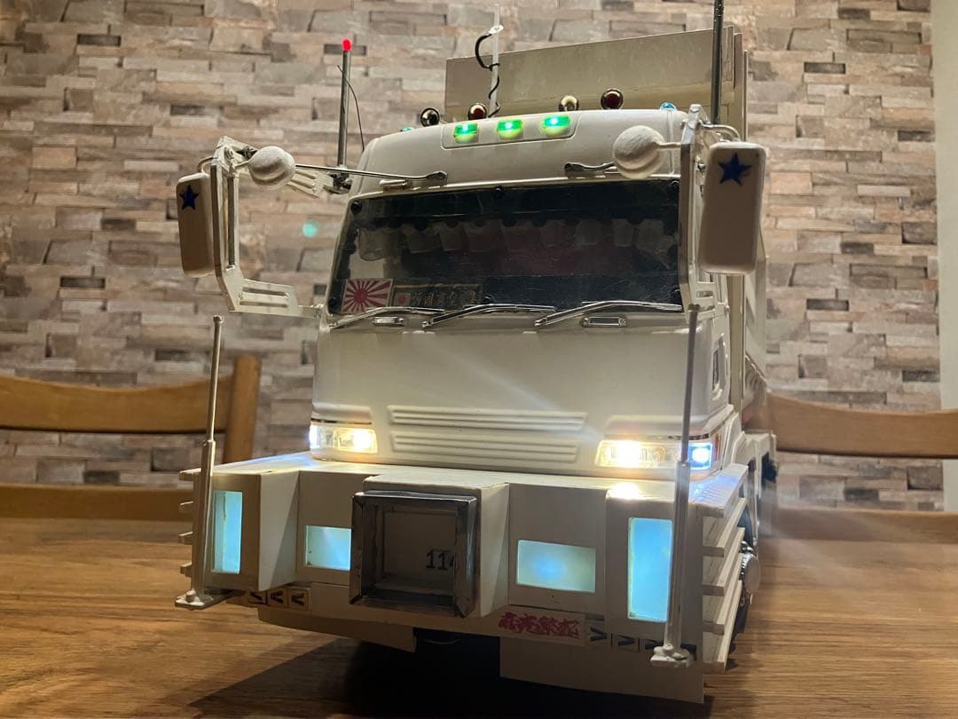 タミヤ1/14 フルオペ Rc ムネトラ スーパーグレード 深底ダンプ デコトラ