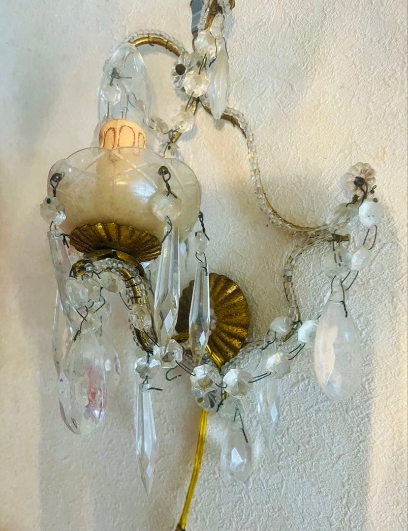 シャンデリア　ヴィンテージ品　おまけ付き