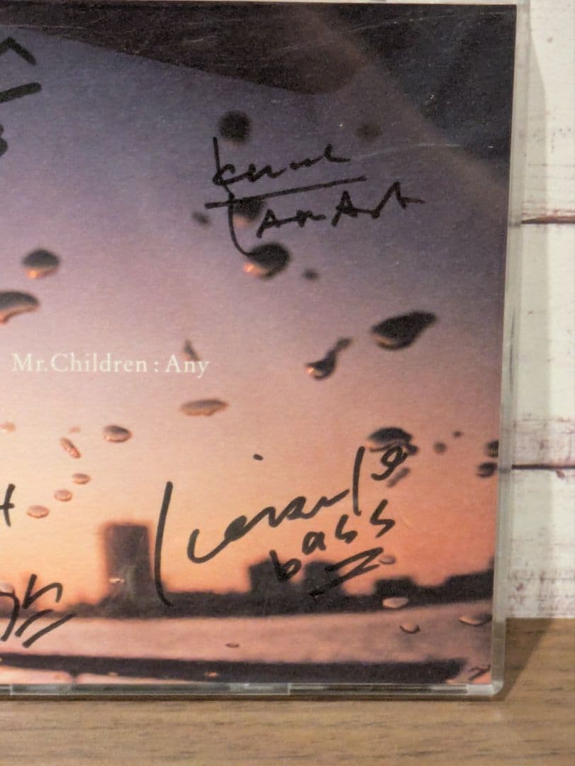 メンバーサイン入り Mr.Children / Any