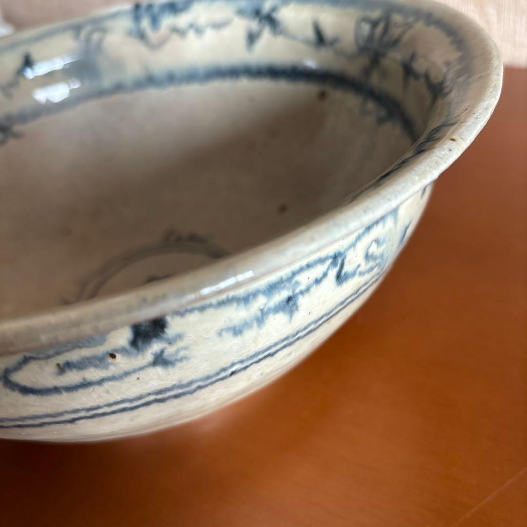 藤田佳三氏作 安南染付け鉢
