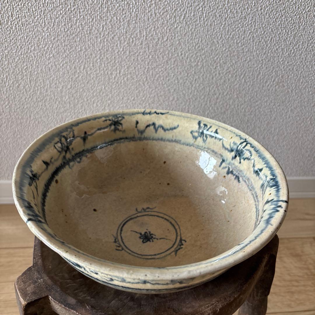 藤田佳三氏作 安南染付け鉢