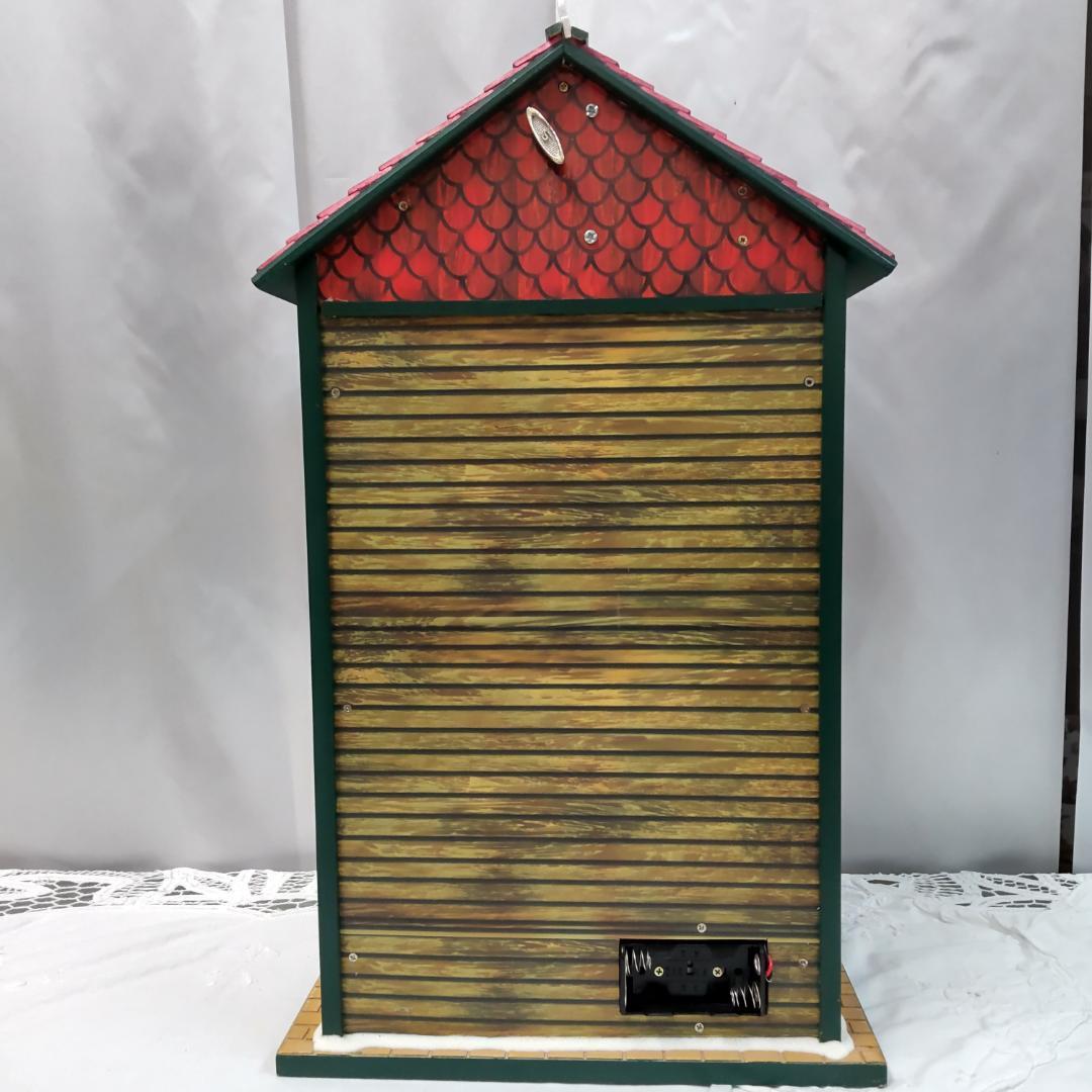 ハウス型オルゴール　新品訳アリ　ドールハウス　ミニチュア　クリスマス　ジオラマ