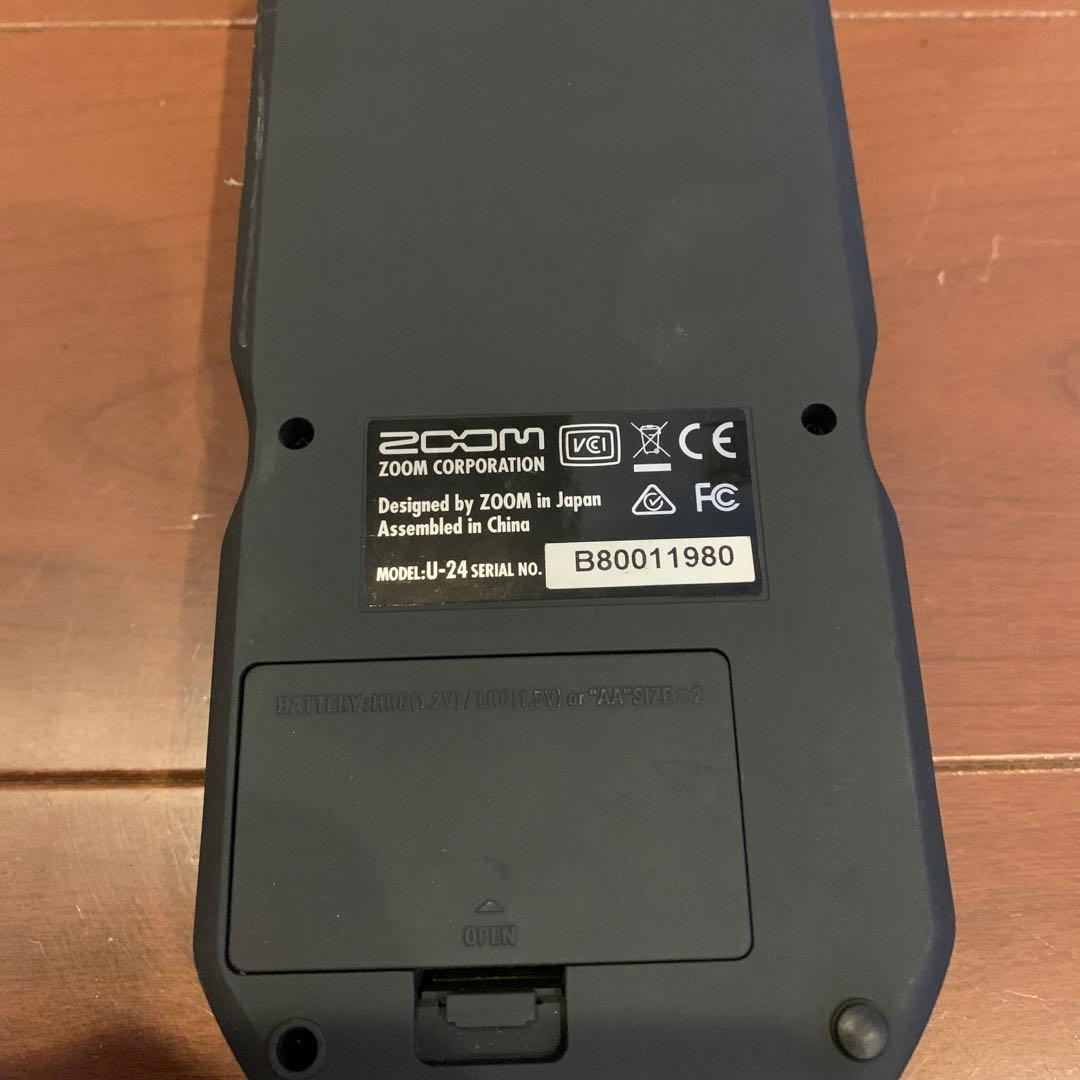 ZOOM U-24 オーディオインターフェース