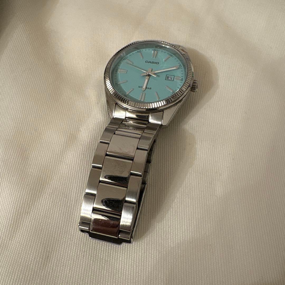 【特価！美品】カシオ CASIO ターコイズブルー Tiffany ブルー
