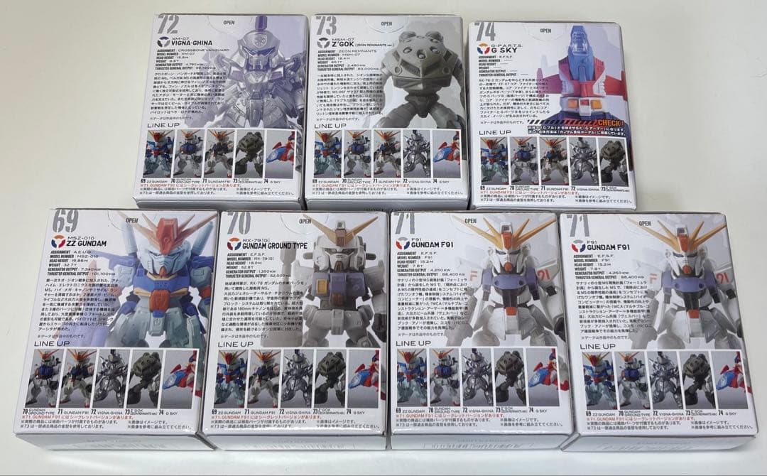 FW GUNDAM CONVERGE 第12弾 コンプリートセット