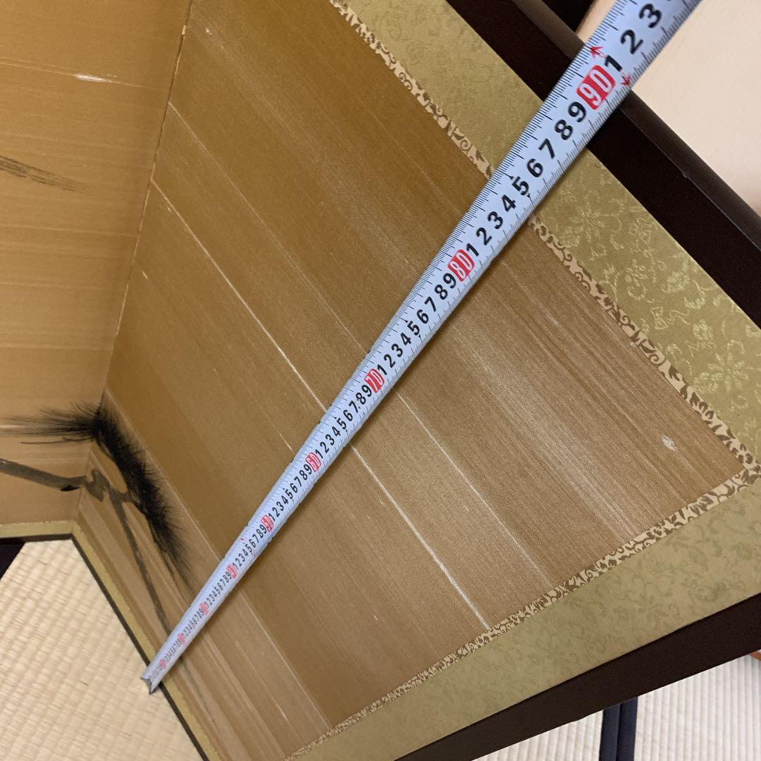 屏風　鶴　祝事　和室　松　鷹　松竹梅和風インテリア　壁掛け　畳　タペストリー