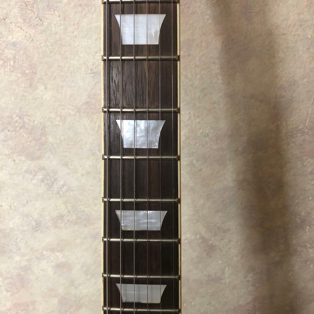 Blitz by Aria Pro Ⅱ SGステッカー付きホワイトエレキギター