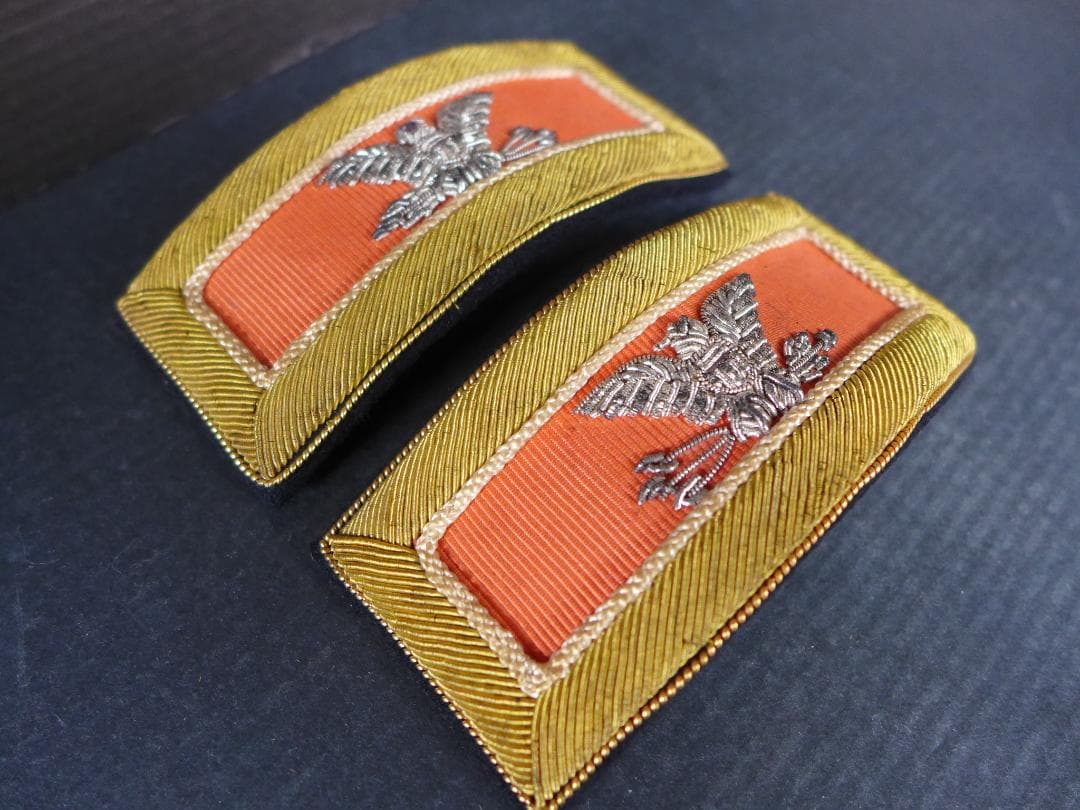 時代物 中古美品　アメリカ陸軍　工兵隊　大佐の肩章　階級章　US NAVY