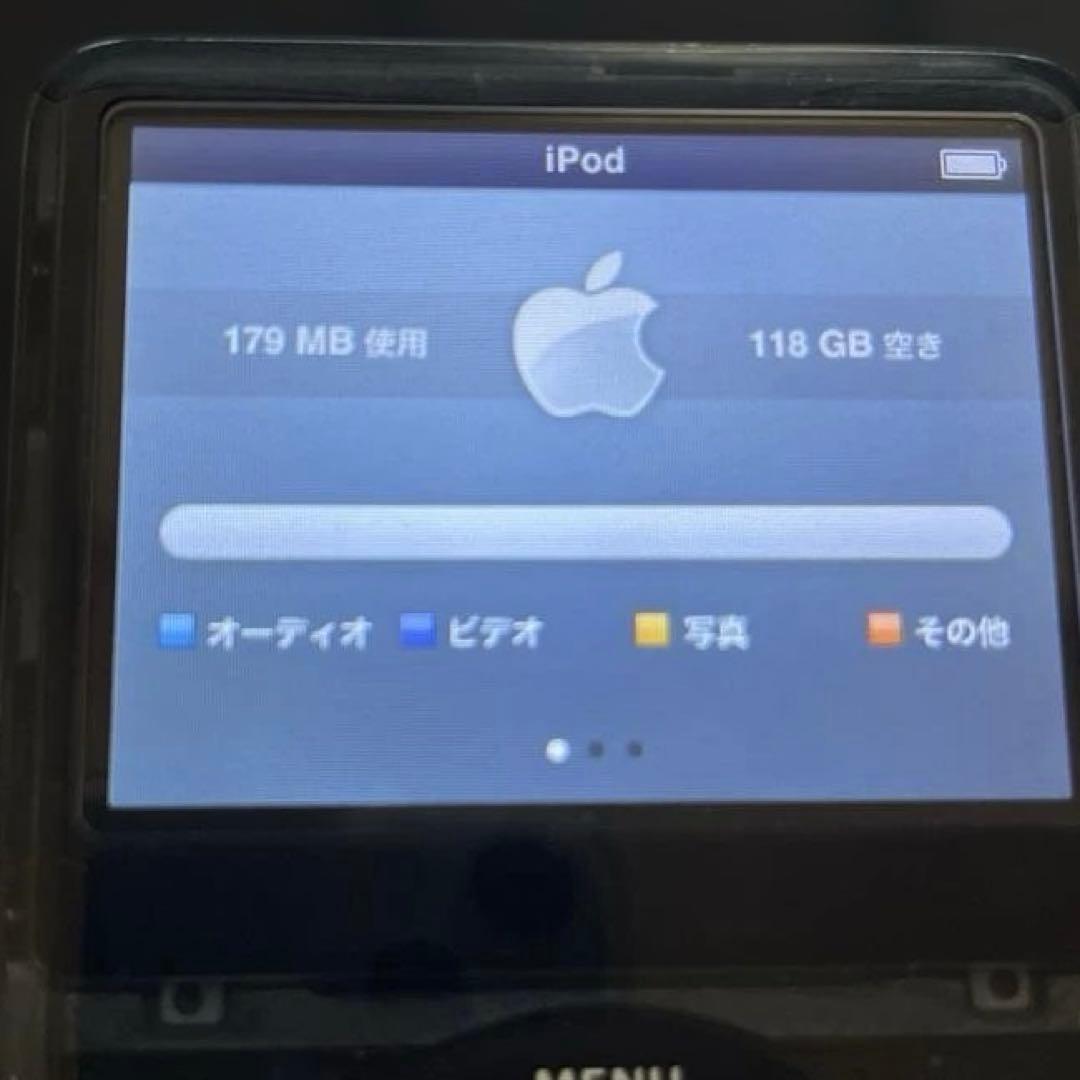 iPod classic 128GB SD 2000mAh 液晶換装 大容量