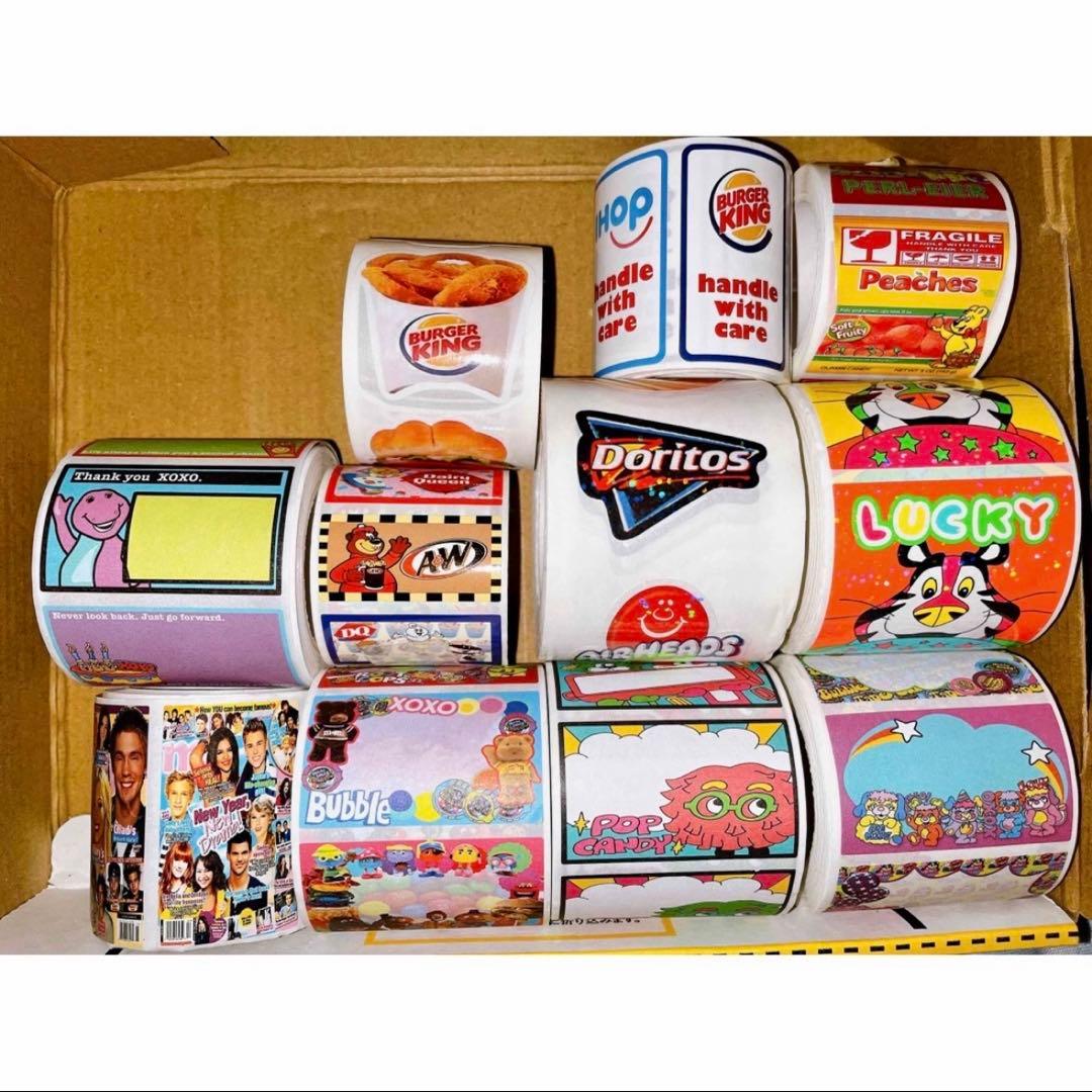 60サイズ♡中古ロールシールセット♡22本+おまけ3本セット+α