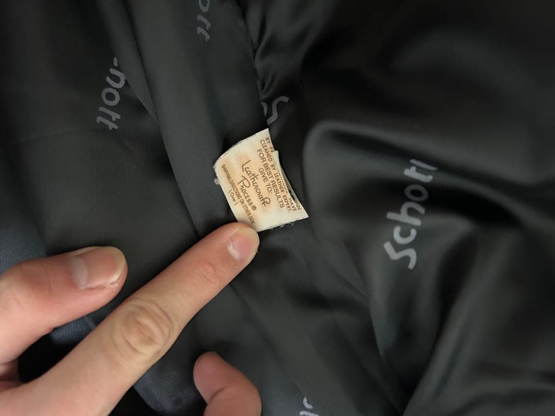 Schott シングルライダース レザージャケット 42