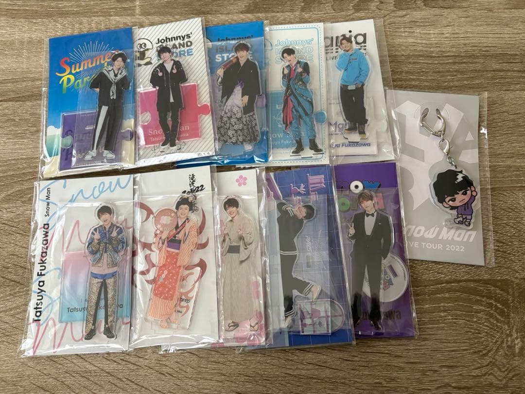  Man 深澤辰哉 アクリルスタンド すのチルキーホルダー セット