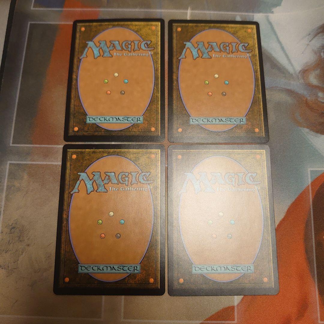 暗黒の深部 サインド 4枚セット