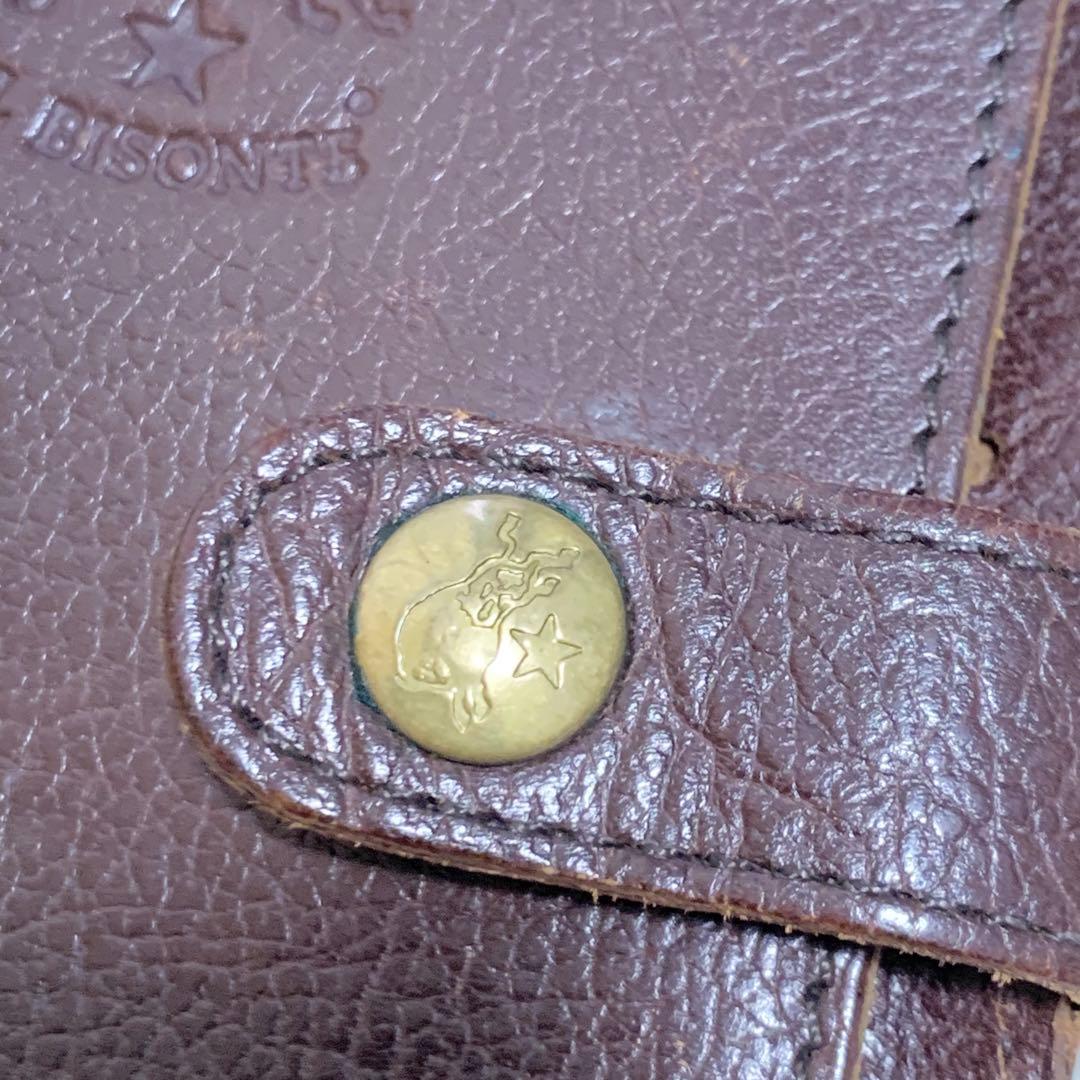 廃盤品✨希少品✨イルビゾンテ　システム手帳　5穴　M5 旧ロゴ　ブラウン　茶