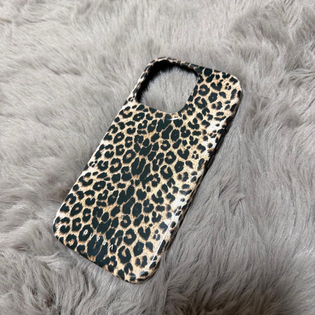 BURGA ヒョウ柄 iPhone用ケース iPhone 16pro