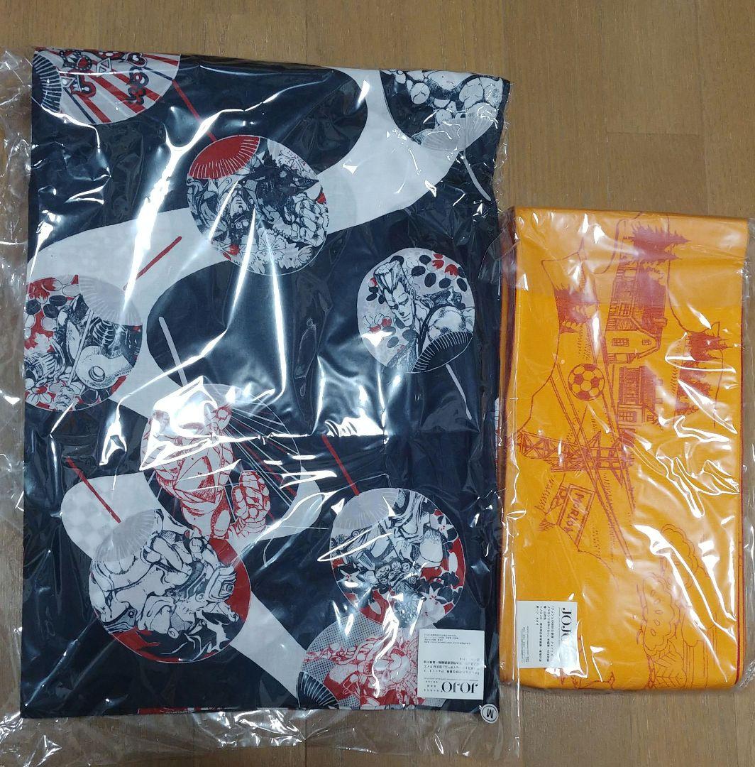 受注生産品★JOJO浴衣★ジョジョの奇妙な冒険　浴衣&帯