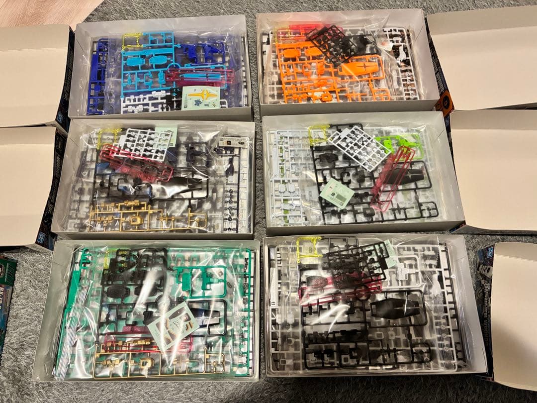 40周年　球団コラボガンプラ RX-78-2 GUNDAM 6種セット