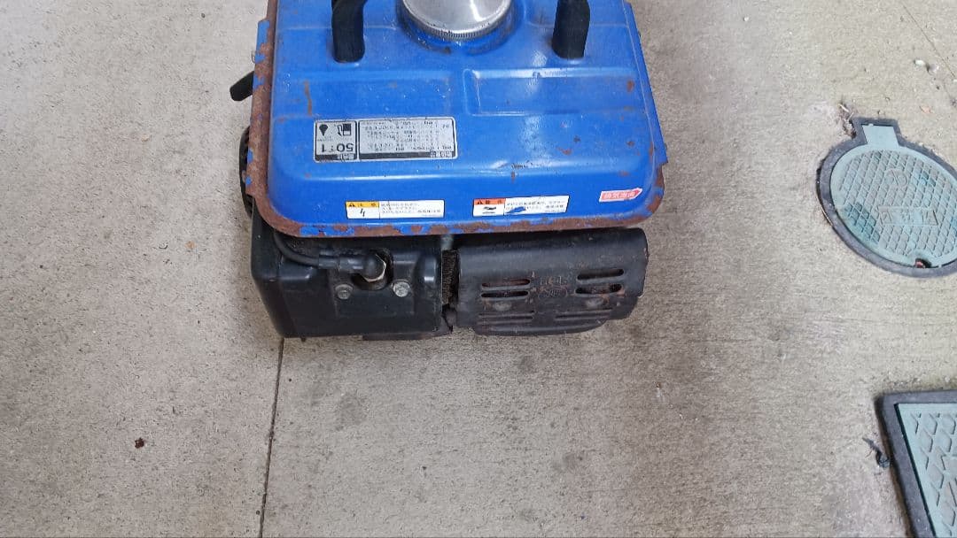 YAMAHA ET600 発電機 青色
