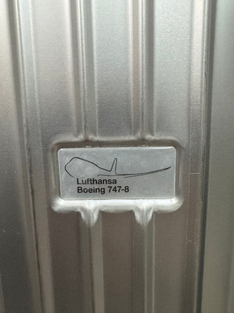 超美品 リモワ RIMOWA ルフトハンザ 限定 32L 2輪