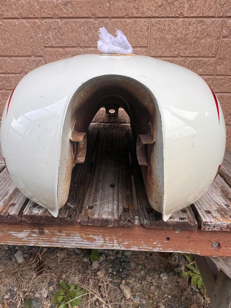 Kawasaki Estrella 2000年 キャブ車用タンク