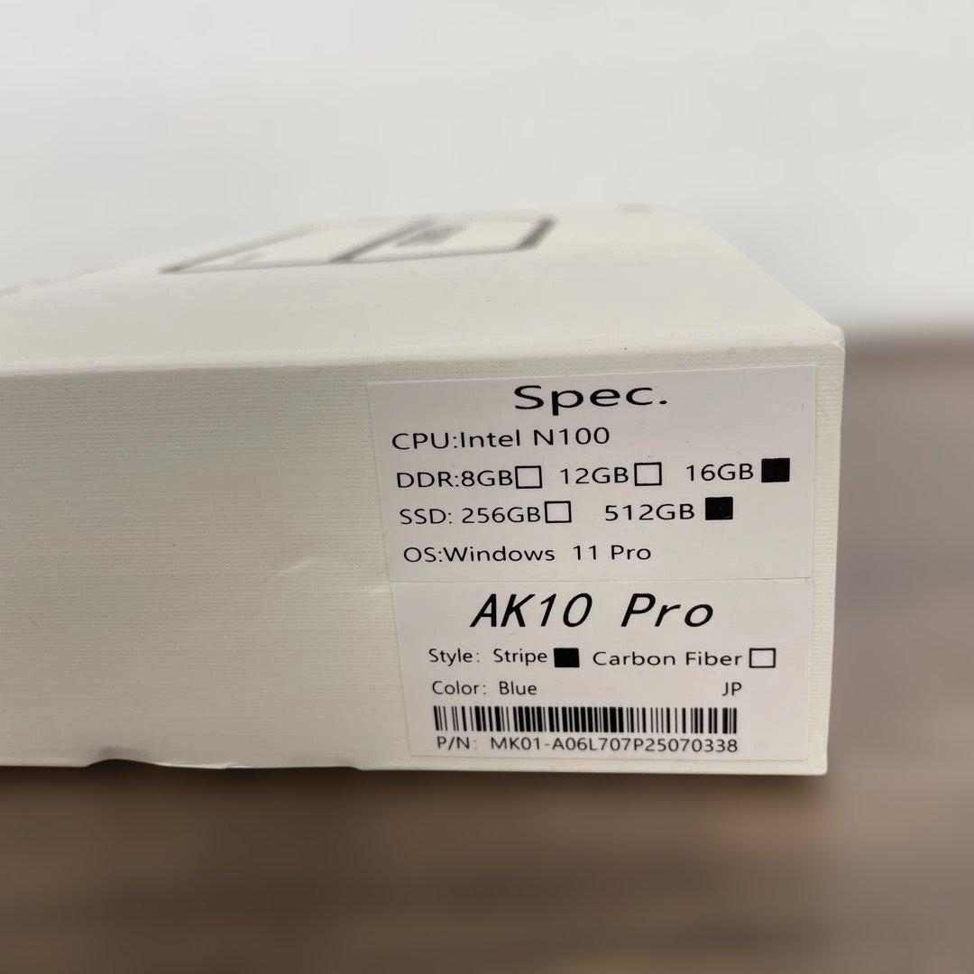 12246 AWOWミニpc win11 Pro N100、 16+512GB