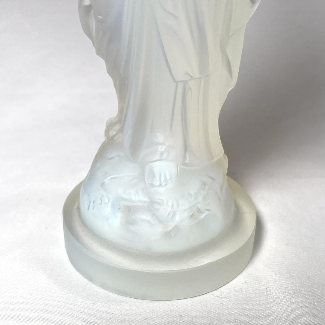 エトラン フランス「ルルドの聖母マリア像」 オパールセント