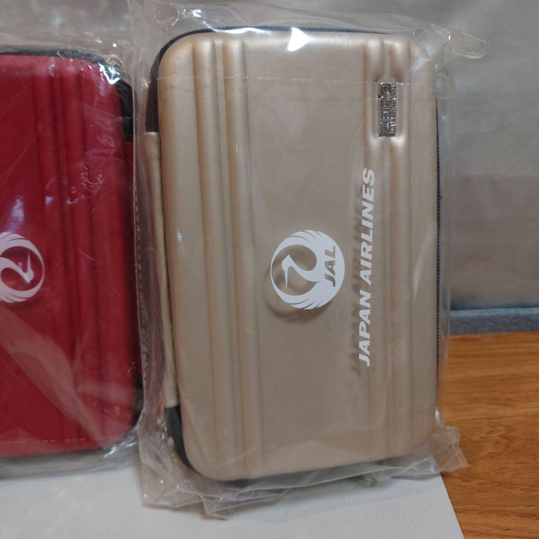 ビジネスクラス JAL日本航空 スーツケース型 アメニティポーチ
