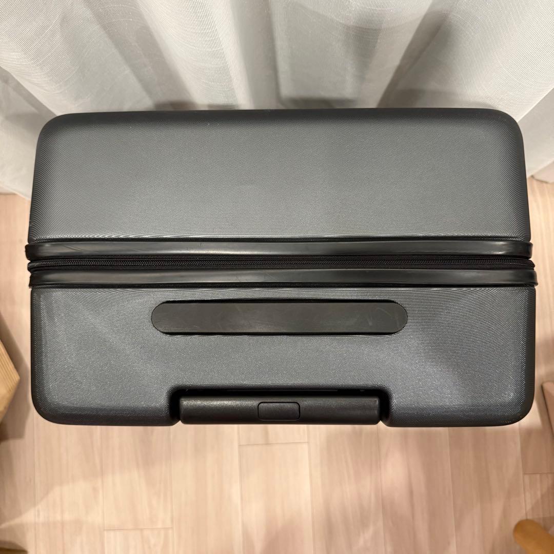 無印良品 ハードキャリーケース スーツケース 廃版 88L ダークグレー
