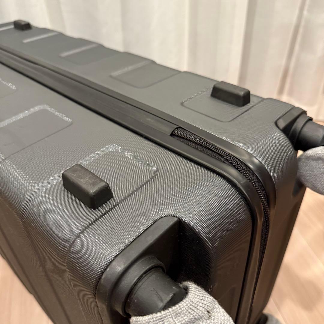 無印良品 ハードキャリーケース スーツケース 廃版 88L ダークグレー