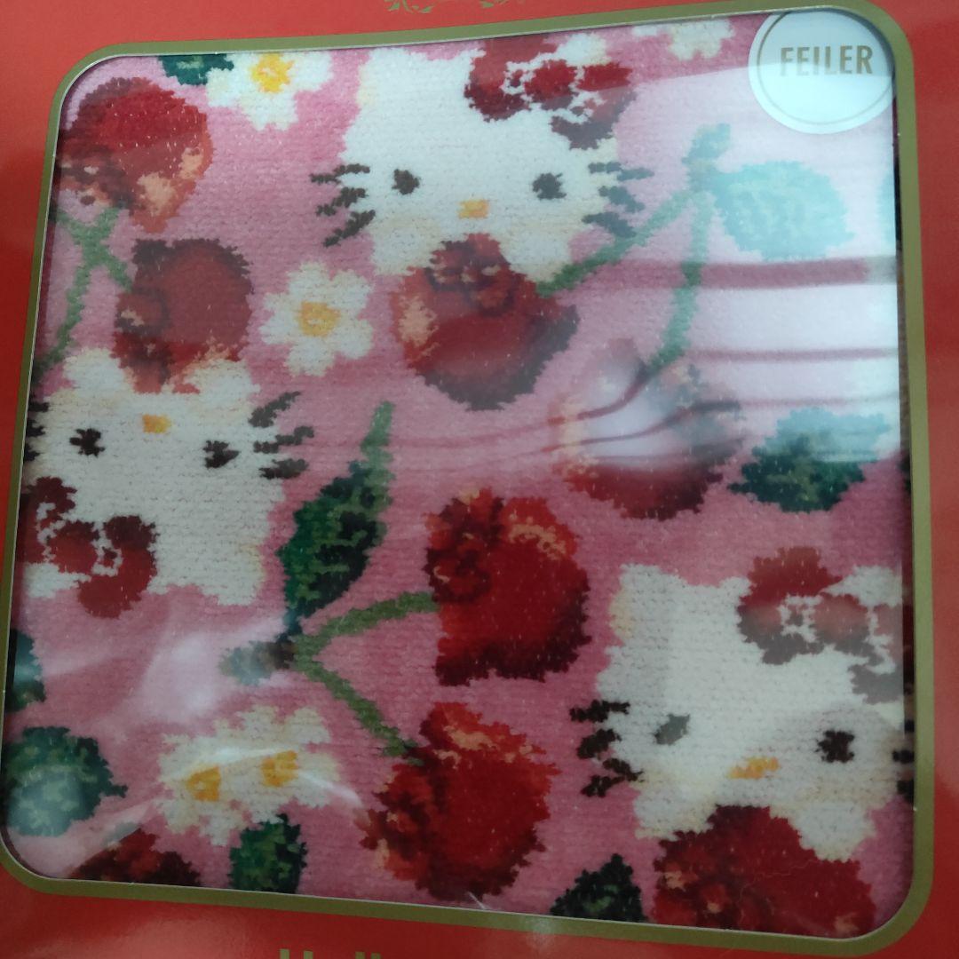 FEILER ハローキティ タオルハンカチ　マイメロディ　4枚セット　フェイラー