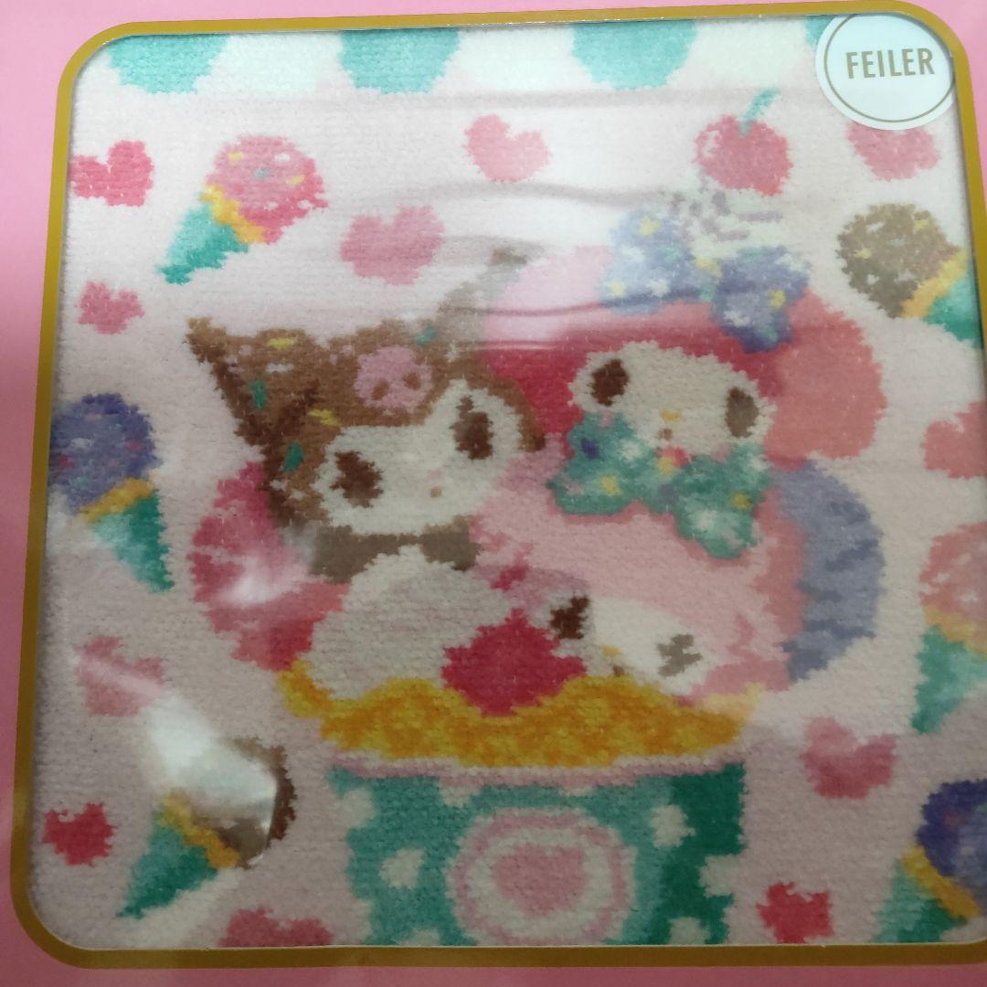 FEILER ハローキティ タオルハンカチ　マイメロディ　4枚セット　フェイラー