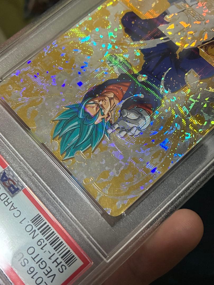 ドラゴンボールヒーローズ sh1-sec2 ベジット パラレル psa9