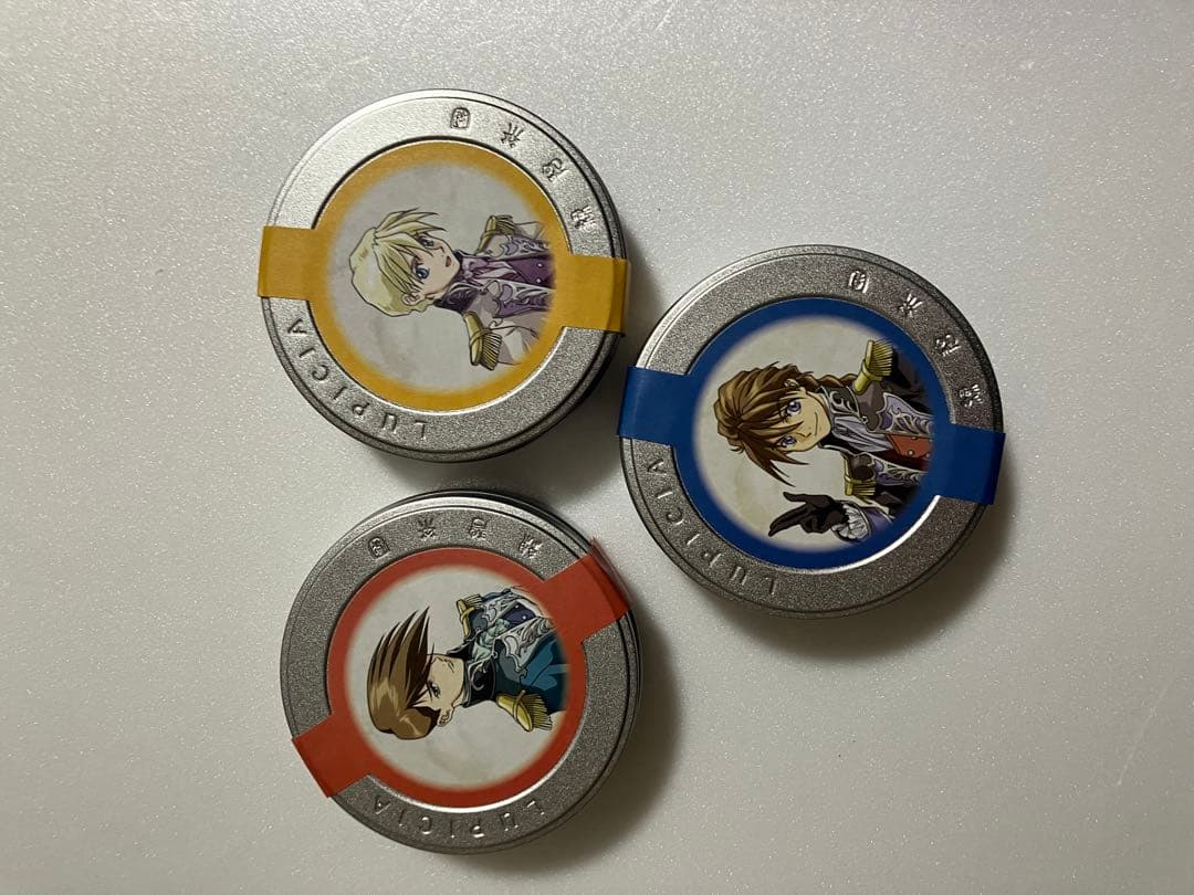 ガンダムw ディナーショー　紅茶缶　トロワ　デュオ　カトル