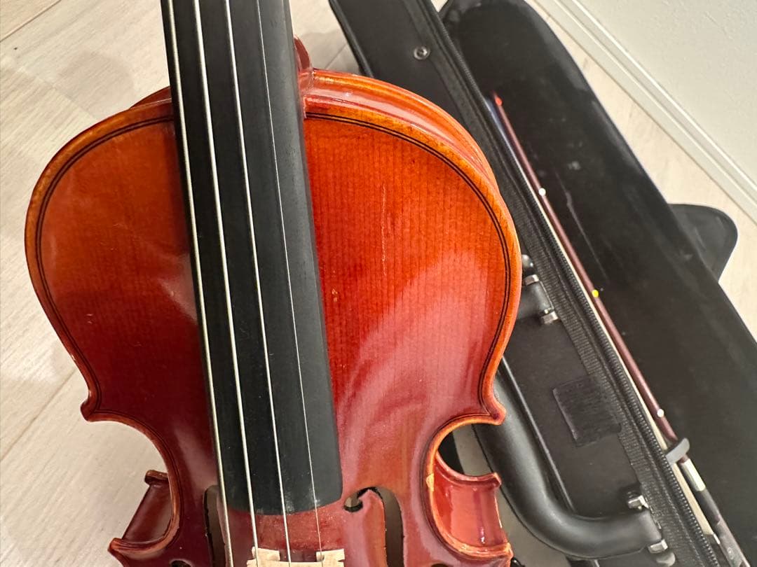 バイオリン 本体 エポキシ製フィンガーボード