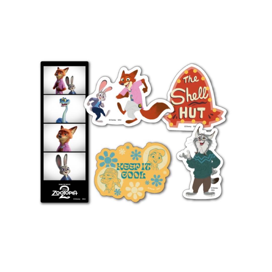 ズートピア2 ハッピーくじ　G I J K賞