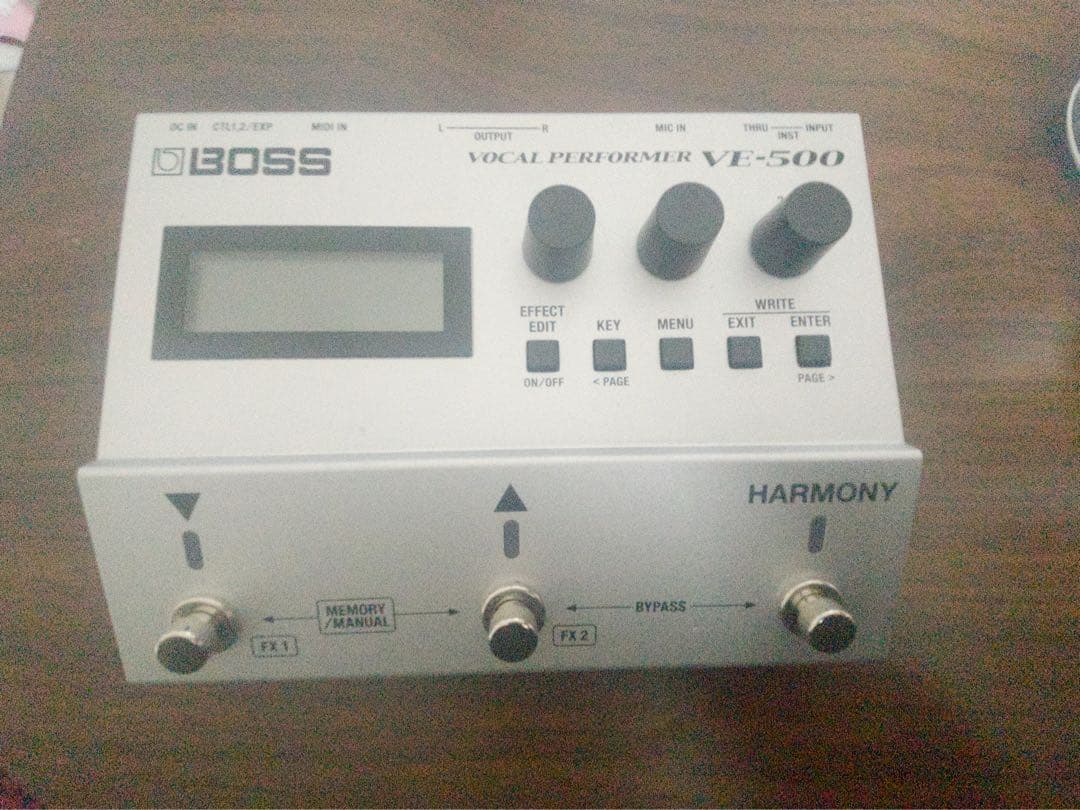 BOSS VE-500 ボーカルパフォーマー