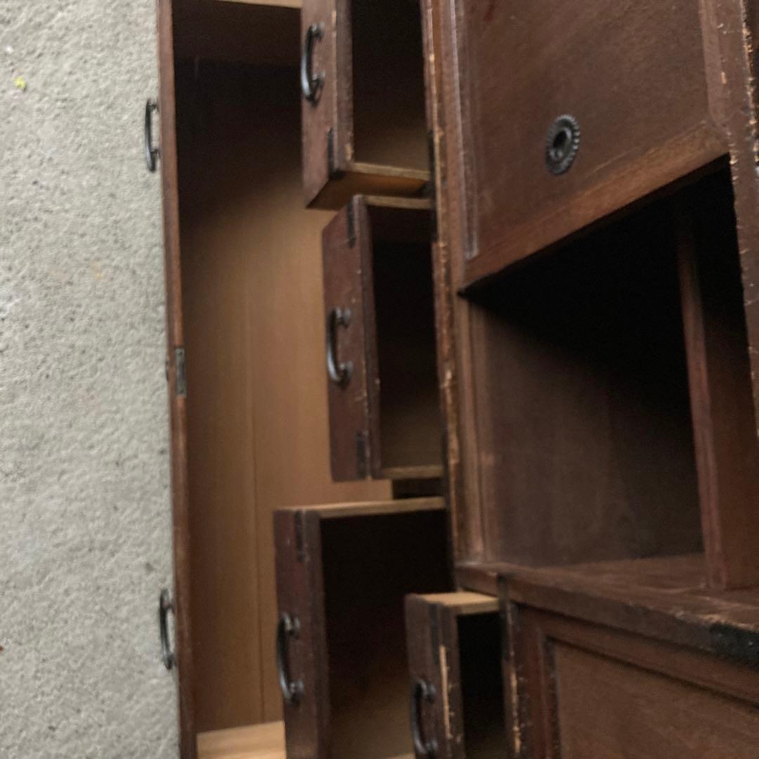 古道具　舟屋箪笥　骨董家具