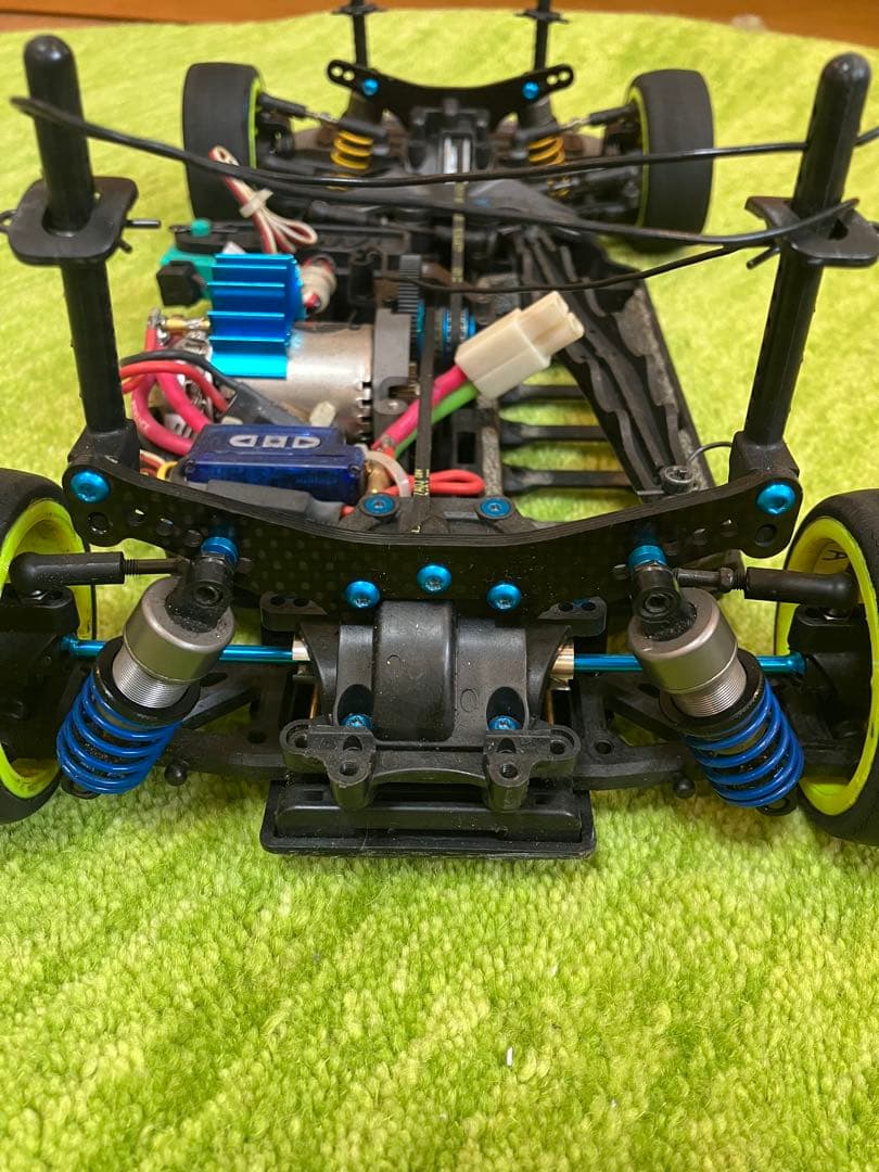 タミヤ　TA-05 メカ付き(サーボ、アンプ、ポンダー、受信機、モーター)