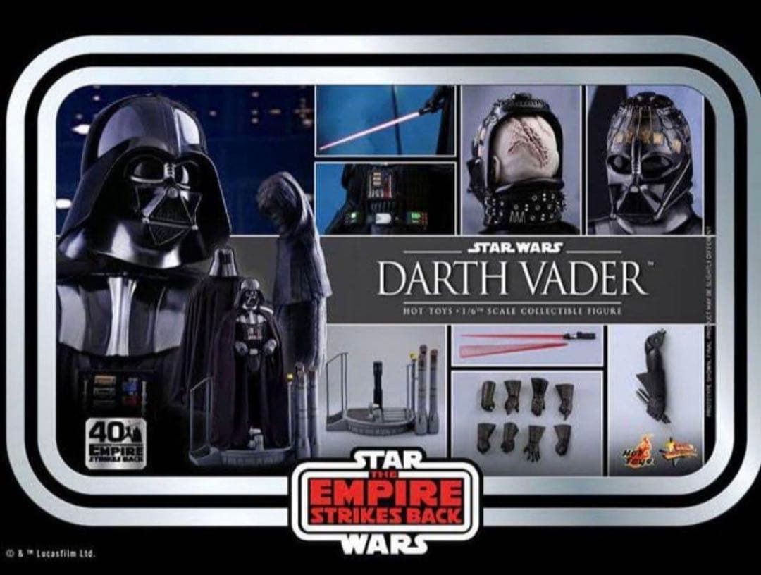 ホットトイズ ダースベイダー エピソード5 40周年記念　新品未開封品