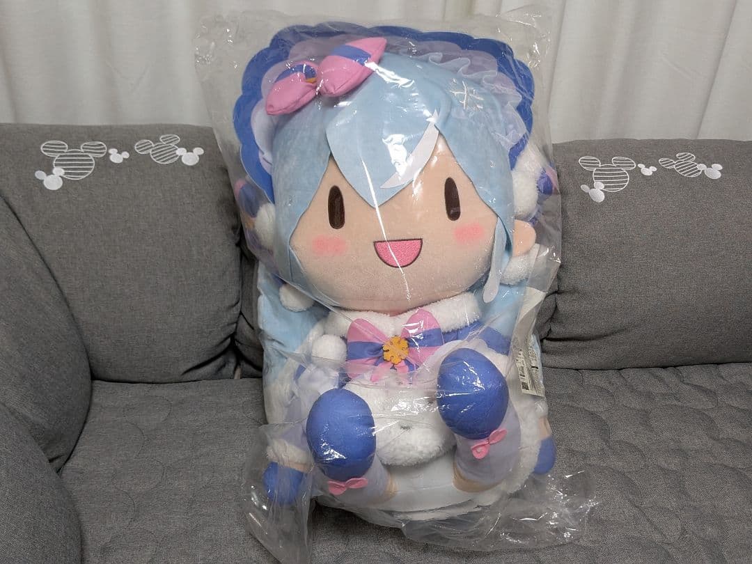 雪ミク2023　どでかジャンボぬいぐるみ