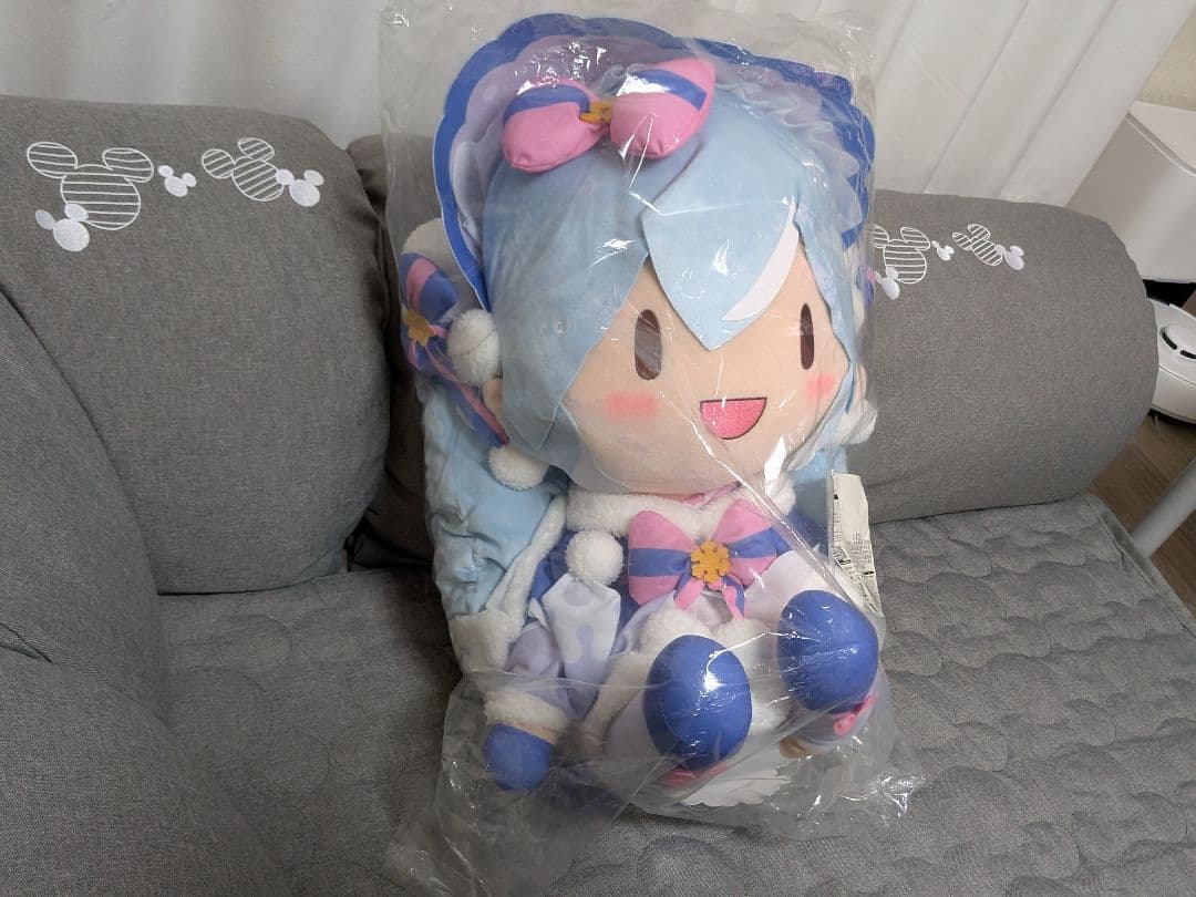 雪ミク2023　どでかジャンボぬいぐるみ