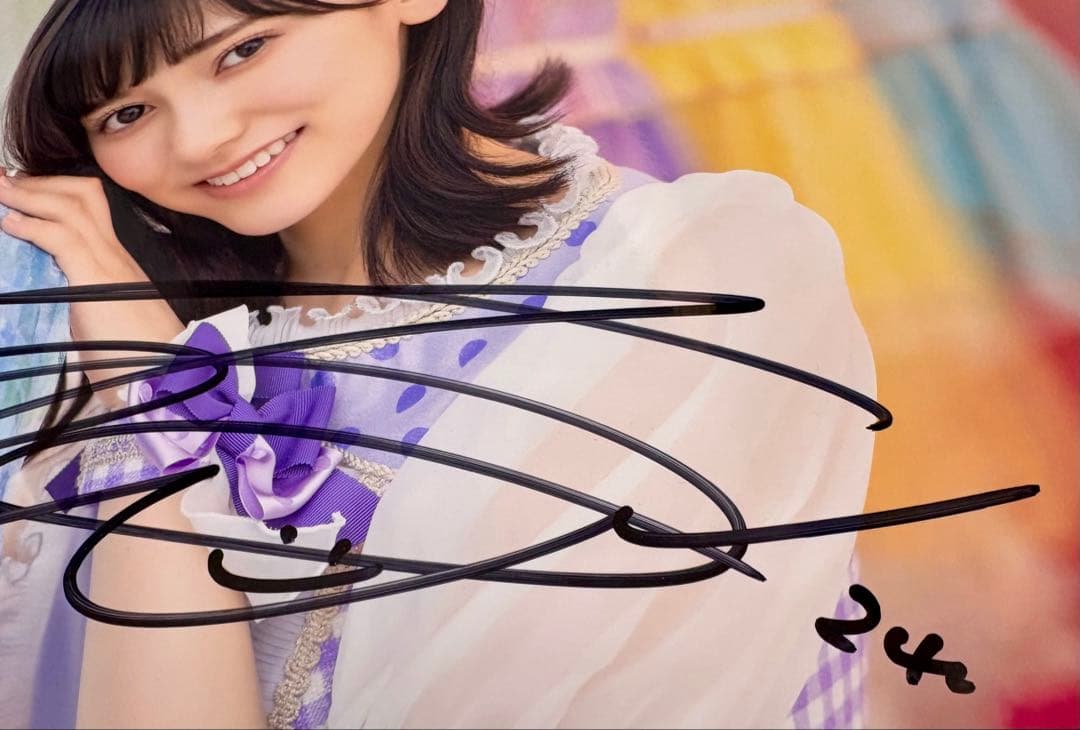 【スペシャル】池田瑛紗 直筆サイン入りパネル ウォールデコ 乃木フェス