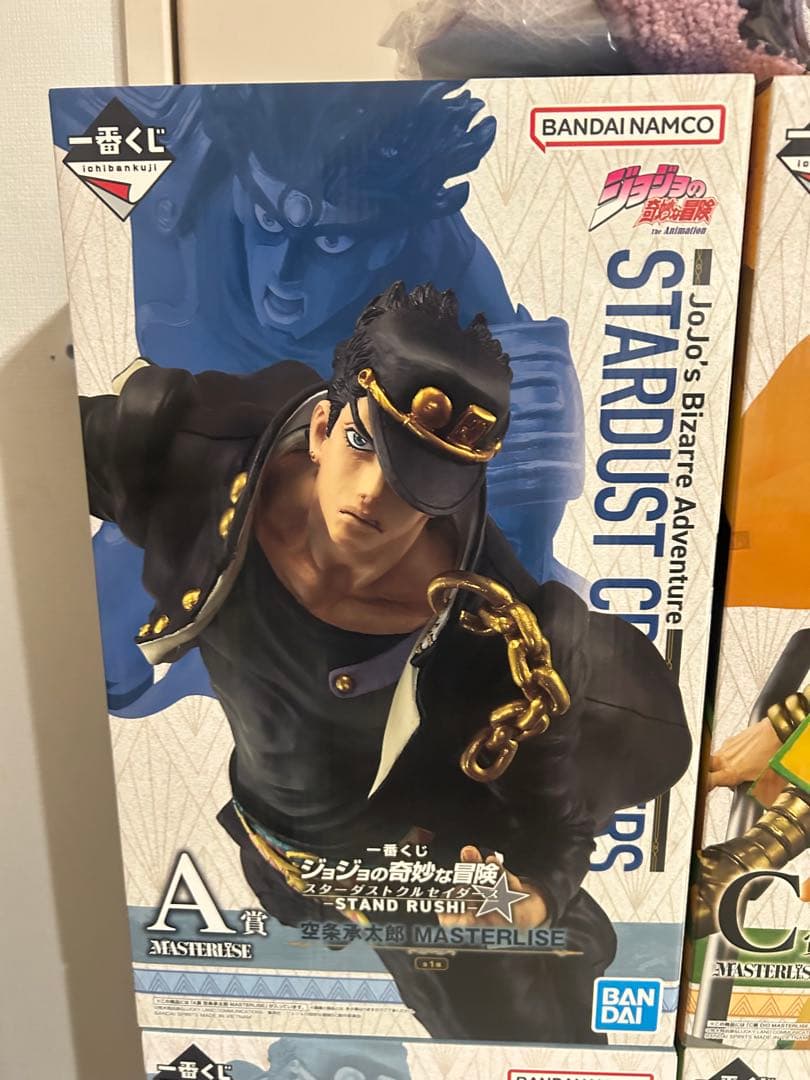 一番くじ　ジョジョの奇妙な冒険　ラストワン賞　フィギュアコンプリート　おまけ付