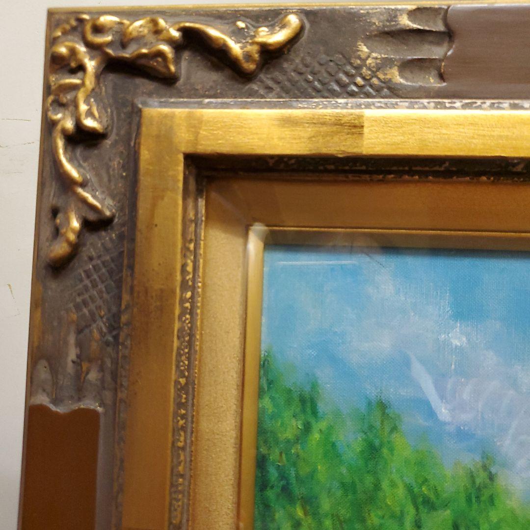 I.handaイニシャル入り絵画