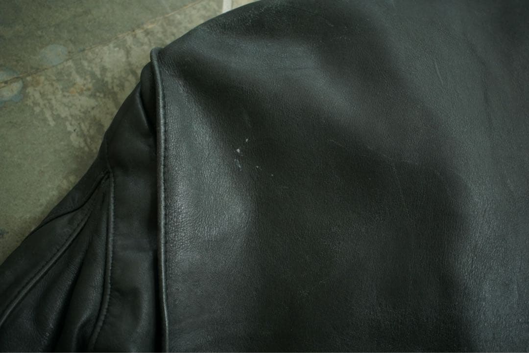 Schott 641 ボアライナー付 シングル ライダースジャケット 36