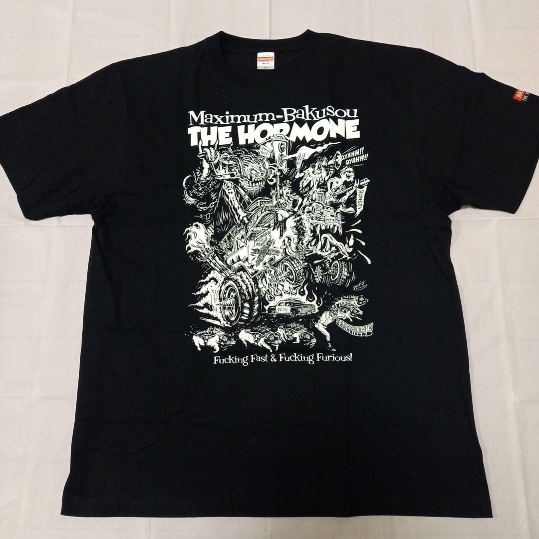 マキシマム ザ ホルモン 未使用品！ マキシマム爆走Tシャツ サイズXXL