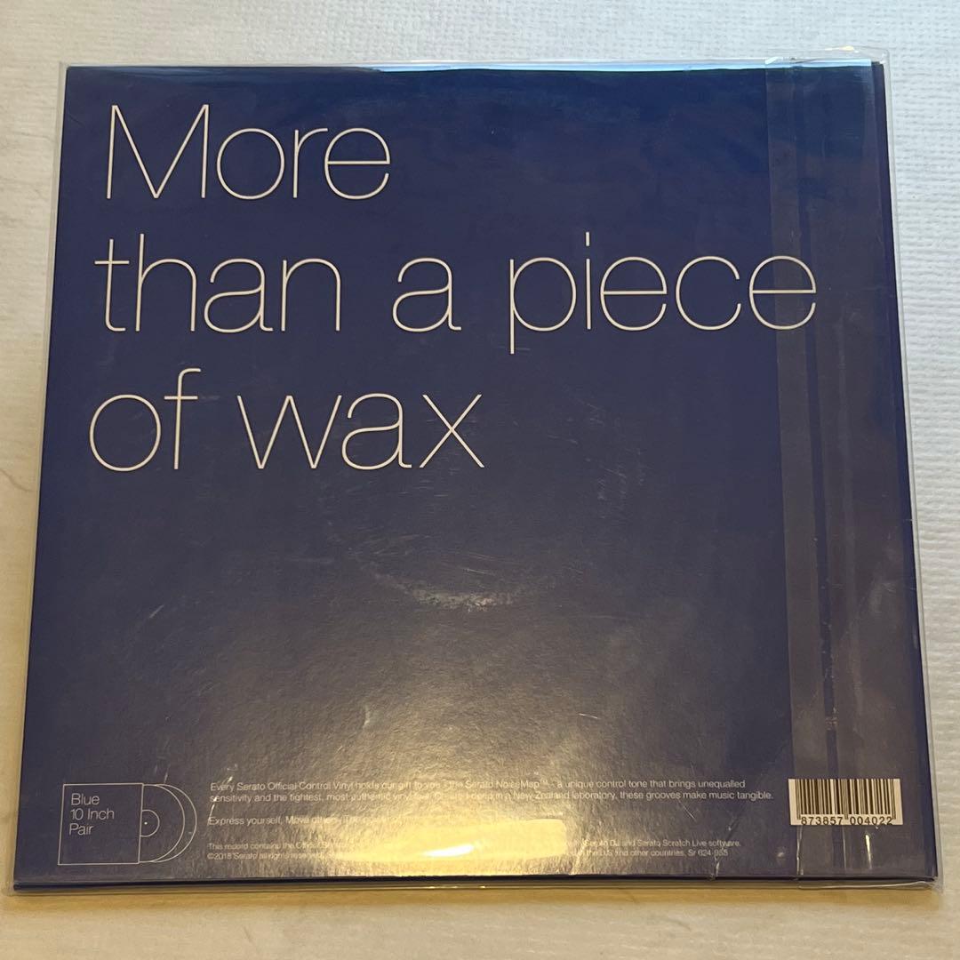 Serato Control Vinyl 10インチ 青 2枚組